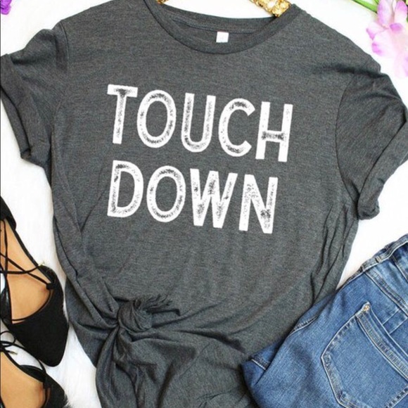 Tops - Touch Down Football Graphic Tee